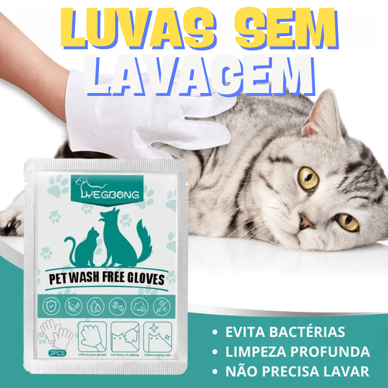 Luva de Limpeza Pet Gloves